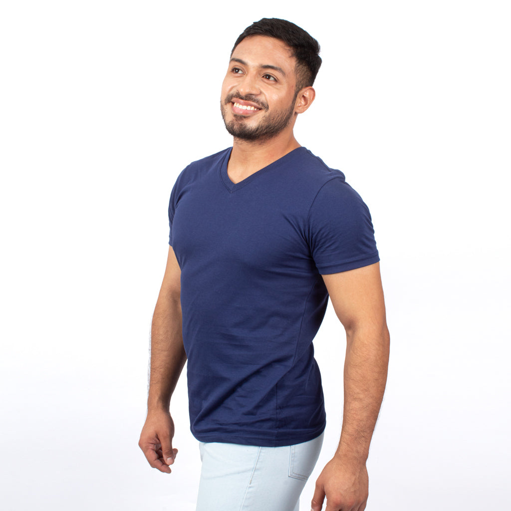 ¡NUEVO! - Polo Básico Hilo Negro  Jersey Manga Corta Hombre - 2x S/45.00 y 3x S/60.00