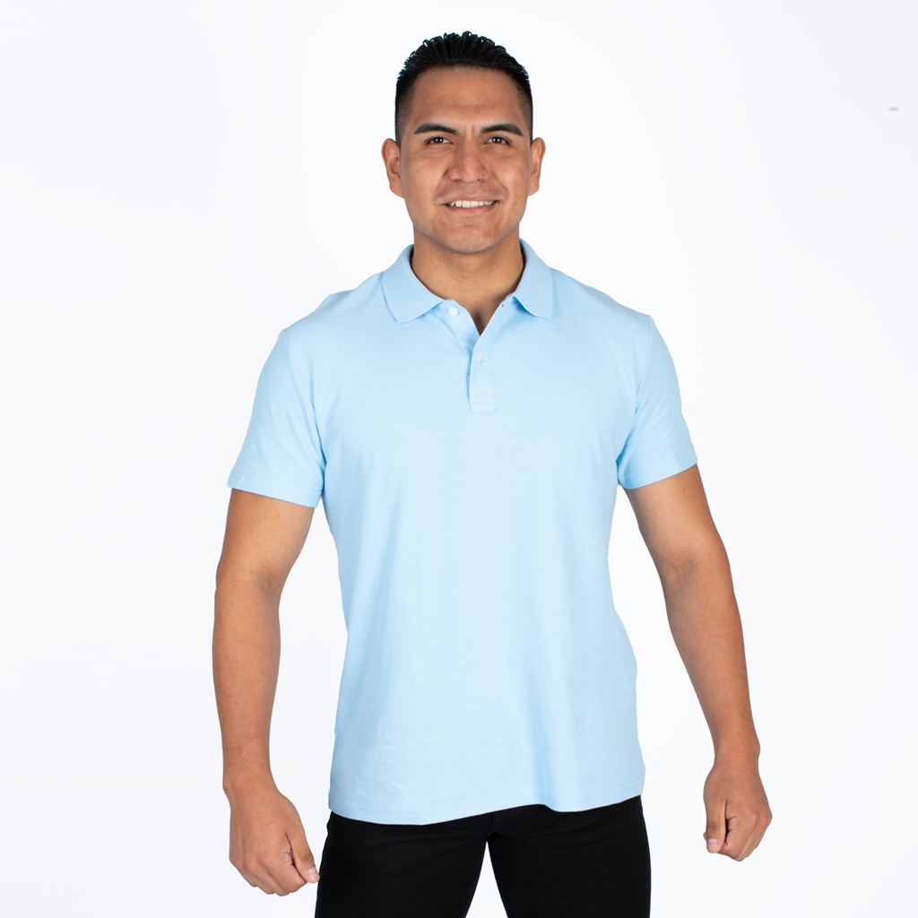 ¡NUEVO! - Polo Hilo Negro Piquet Hombre - 2x S/70.00